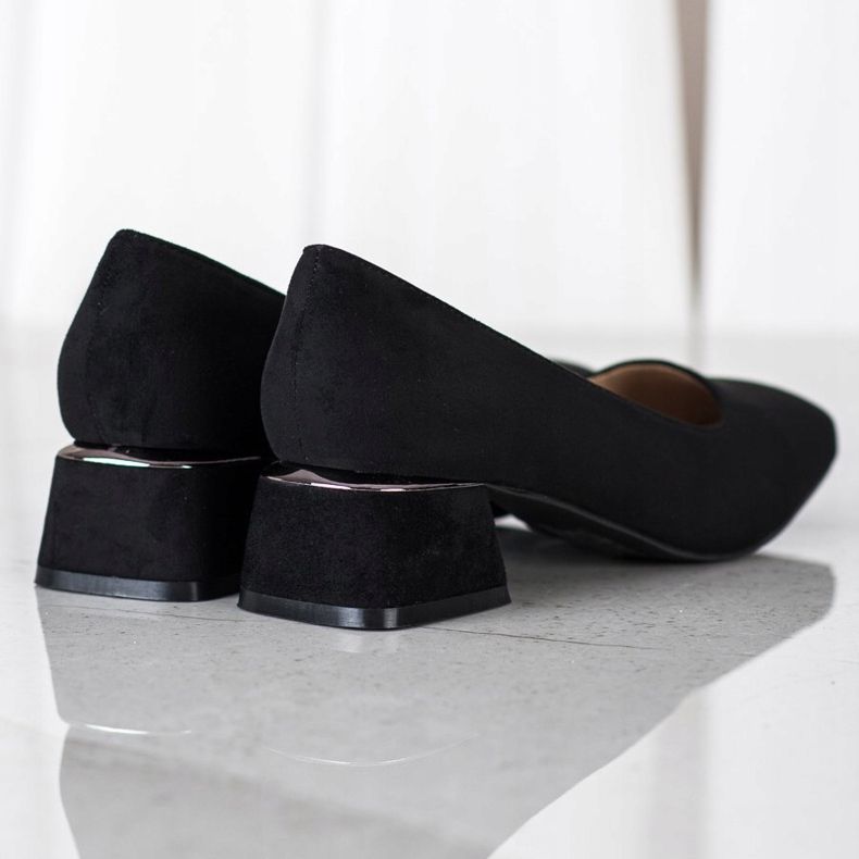 Filippo Lodičky na vysokých podpatcích černá 1