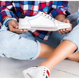 Filippo Sportovní obuv, tenisky z kůže bílý 1