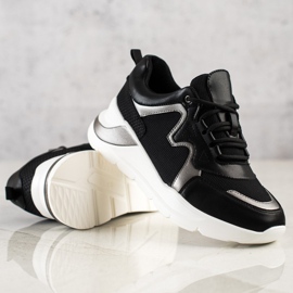 Weide Pohodlné stylové tenisky černá 1