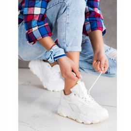 Bella Paris Tenisky Na Platformě bílý 1