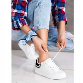 SHELOVET Tenisky s černou vložkou bílý 1