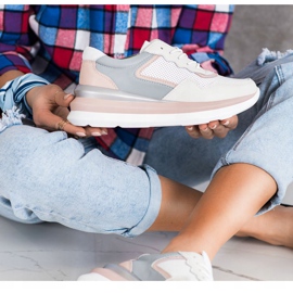 ARTIKER Kožené Tenisky Na Platformě vícebarevný 1