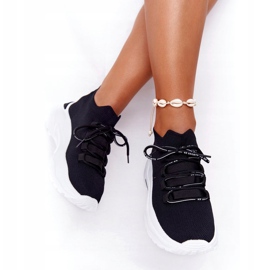 Dámské sportovní ponožky Black KeSports DKB2518 černá 1