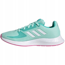 Běžecké boty Adidas Runfalcon 2.0 K Jr FY9502 zelený 1