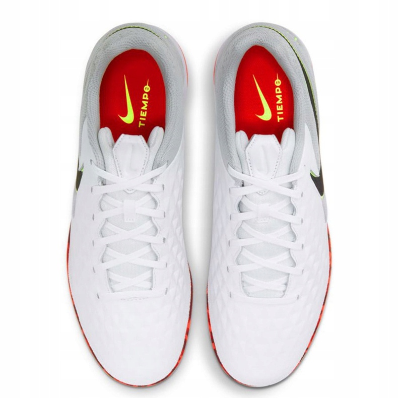 Kopačky Nike React Tiempo Legend 8 Pro Ic AT6134 106 bílý bílý 1