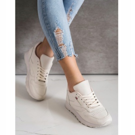 SHELOVET Klasické tenisky béžový 2