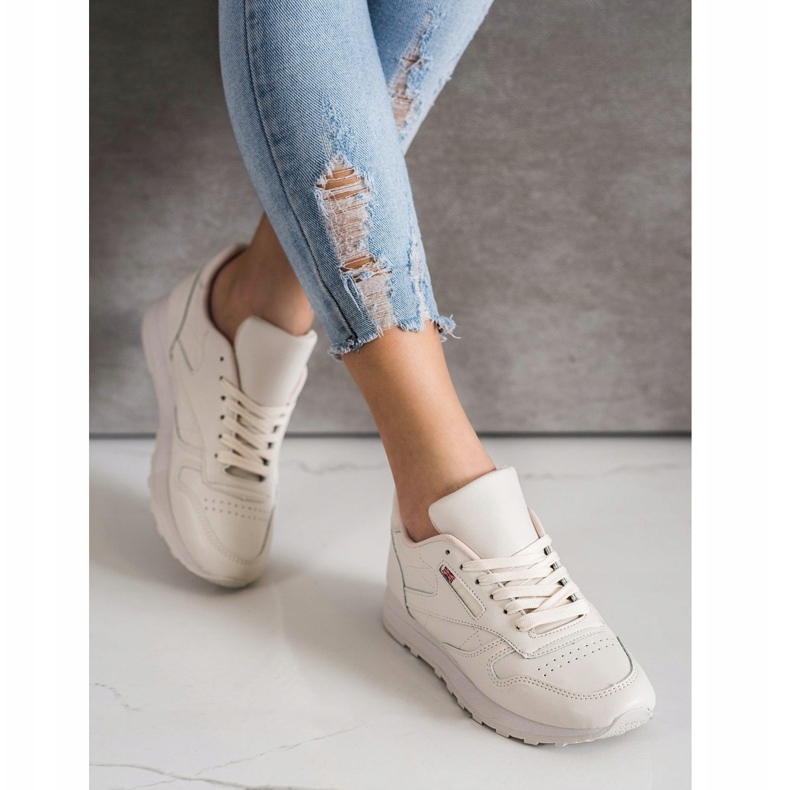 SHELOVET Klasické tenisky béžový 2