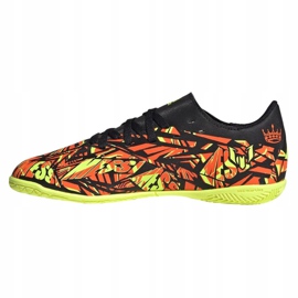 Kopačky Adidas Nemeziz Messi.4 In Jr FW7310 černá, žlutá, oranžová pomerančový 1
