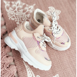 FRROCK Růžová dětská sportovní obuv Matylda růžový 2