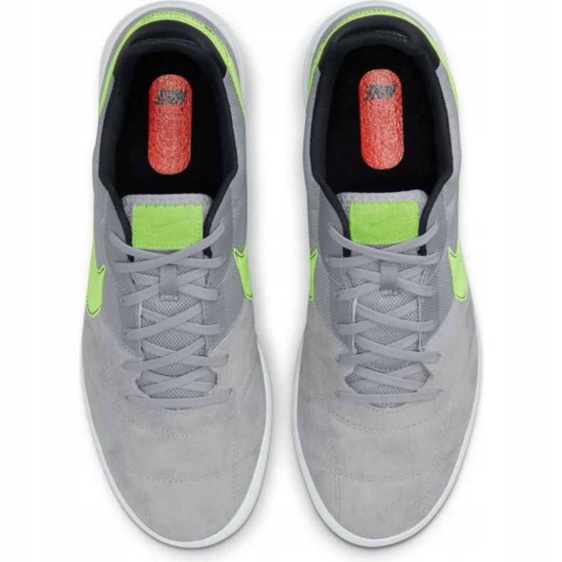 Kopačky Nike Premier Ii Sala Ic AV3153 012 zelený šedá 1