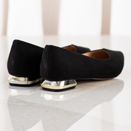 Filippo Lodičky s ozdobnou patou černá 1