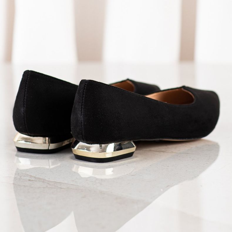 Filippo Lodičky s ozdobnou patou černý 1