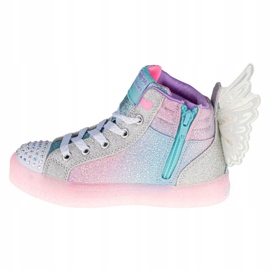 Boty Skechers Shuffle Brights Glimmer Wings W 20254L-LBMT růžový vícebarevný 1 Boty Skechers Shuffle Brights Glimmer Wings W 20254L-LBMT růžový vícebarevný 1