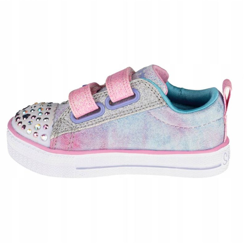 Boty Skechers Shuffle Lite Sweet Supply Jr 20320N-LPMT černý vícebarevný 1
