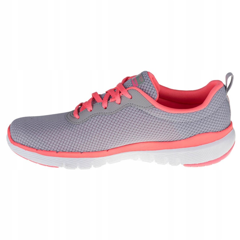 Boty Skechers Flex Appeal 3.0 First Insight W 13070-LGHP šedá 1