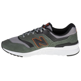 Boty New Balance M CM997HVS šedá zelený 1