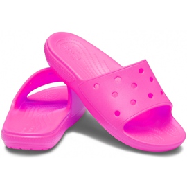 Dámské pantofle Crocs Classic Slide růžové 206121 6QQ růžový 1