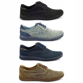 KOMODO Neformální pánské boty 848 černé hnědý černá 1