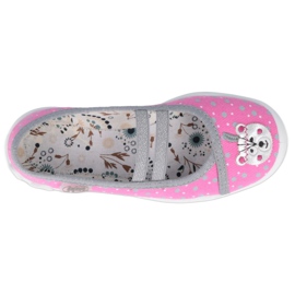 Dětské boty Ballerinas Befado 116X284 růžový stříbrný šedá 2