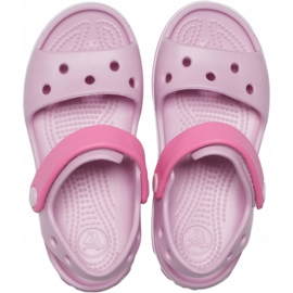 Dětské sandály Crocs Crocband Sandal Kids pink 12856 6GD růžový 1