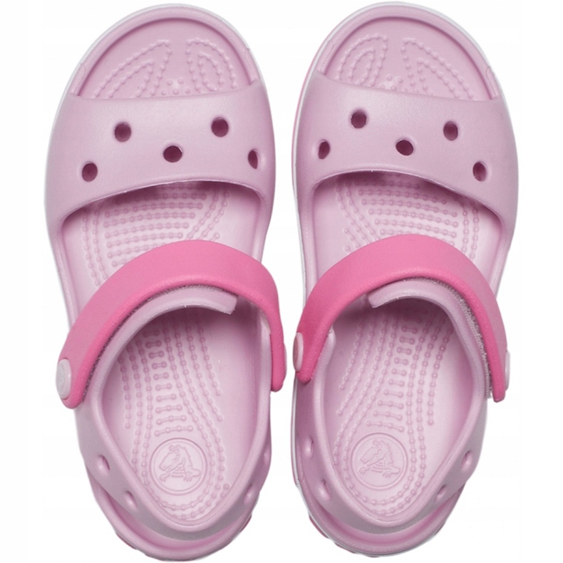 Dětské sandály Crocs Crocband Sandal Kids pink 12856 6GD růžový 1