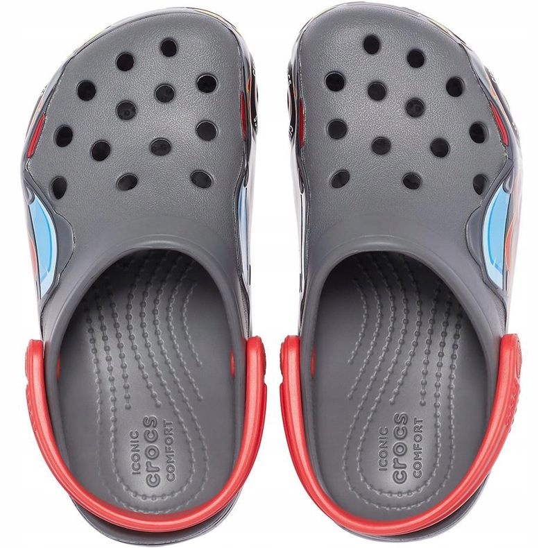 Crocs dětské Fl Truck Band Clog šedá 207 074 0DA vícebarevný 1