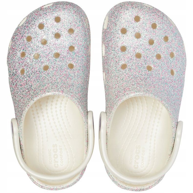 Crocs dětské Classic Glitter Clog barevné 205441 159 vícebarevný 1