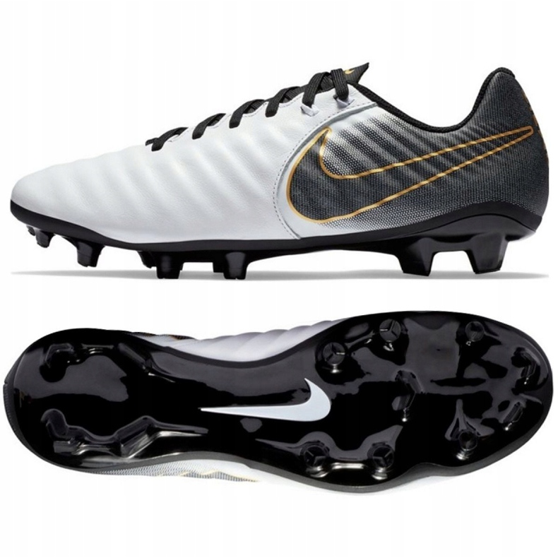 Kopačky Nike Tiempo Legend 7 Academy Fg M AO2596-100 bílý 4