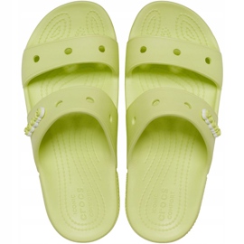 Crocs Classic Pantofle Žlutá 206761 3U4 zelený žluť 1