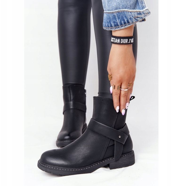 PJ1 Dámské černé teplé boty Workers Alivia černá 2 PJ1 Dámské černé teplé boty Workers Alivia černá 2