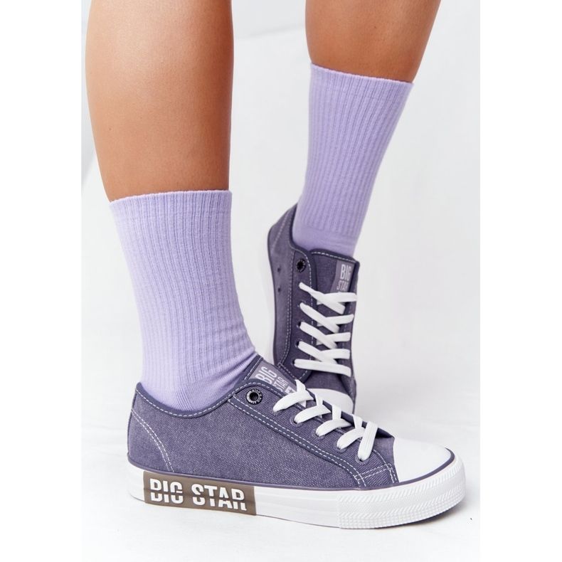 Dámské tenisky Big Star HH274114 Navy Blue modrý 1