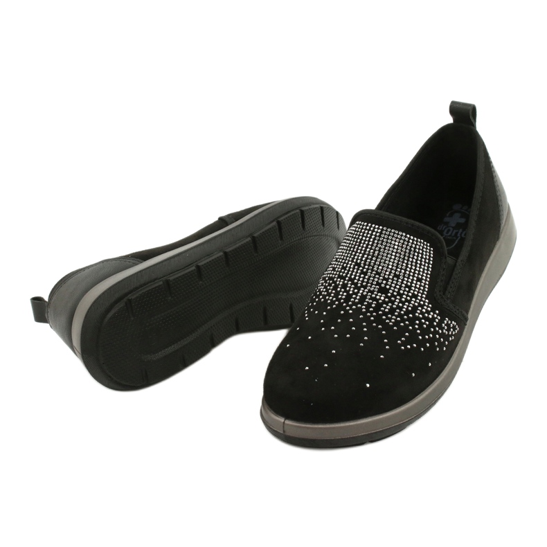 Dámské boty Befado 156D004 černý stříbro 4