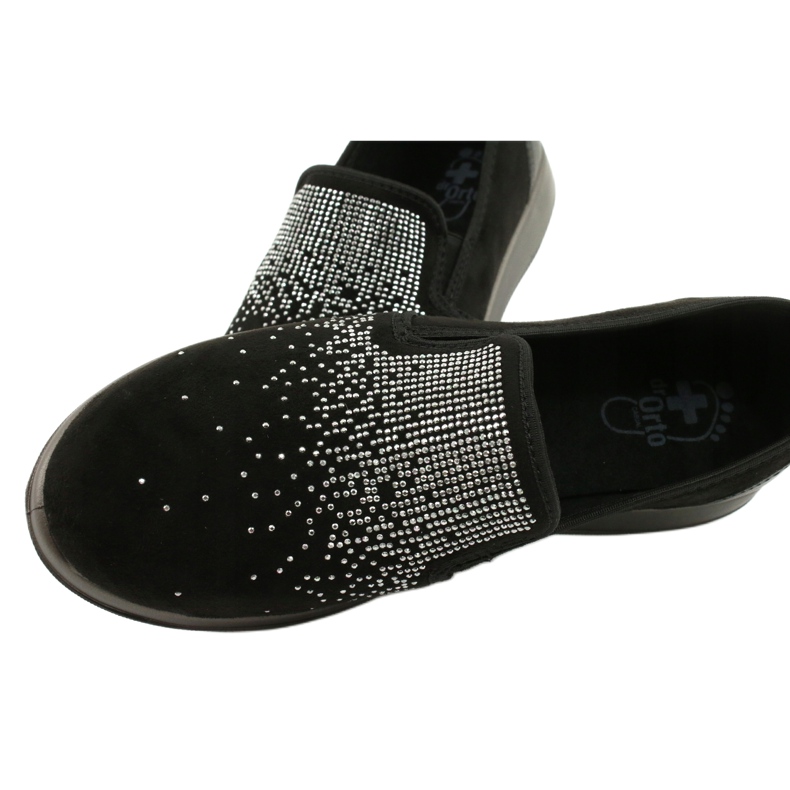 Dámské boty Befado 156D004 černý stříbro 5