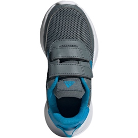 Dětské boty Adidas Tensaur Run C šedo-modré FY9198 modrý šedá 2
