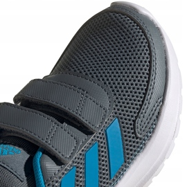 Dětské boty Adidas Tensaur Run C šedo-modré FY9198 modrý šedá 4