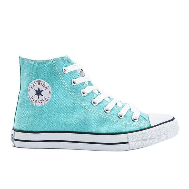 Modré kotníkové tenisky Chasity modrý 1