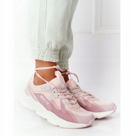 Dámská sportovní obuv Memory Foam Big Star HH274811 růžová růžový 2