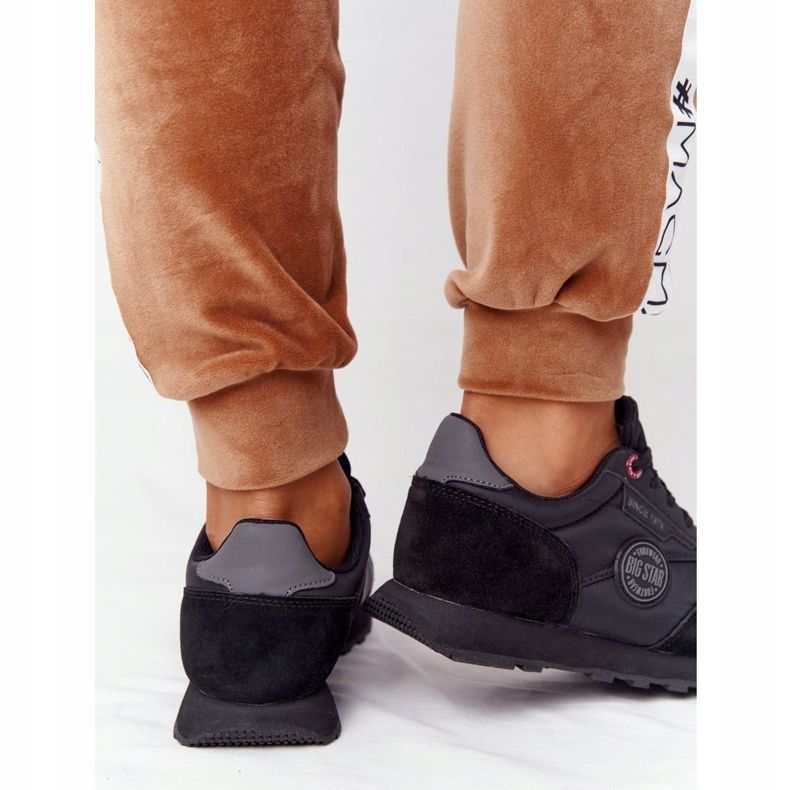 Dámská sportovní obuv Memory Foam Big Star HH274528 Černá 2