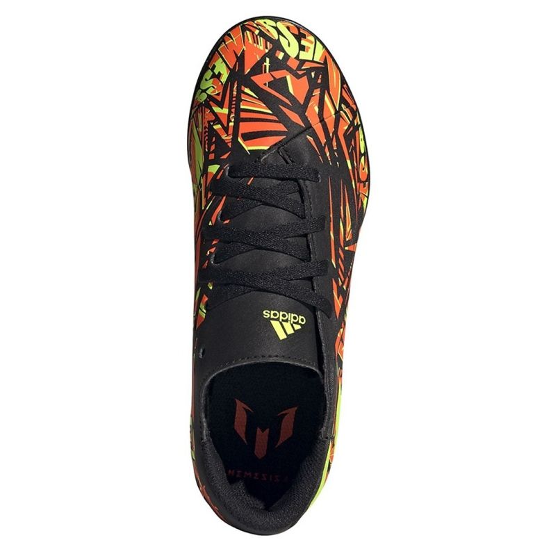 Kopačky Adidas Nemeziz Messi.4 Tf Jr FW7311 vícebarevný pomerančový 2