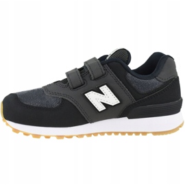 Boty New Balance Jr YV574DMK černá 1