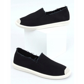 Černé dámské espadrilky 7105 Black černá 1