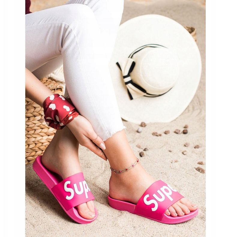 Seastar Super gumové pantofle růžový 1