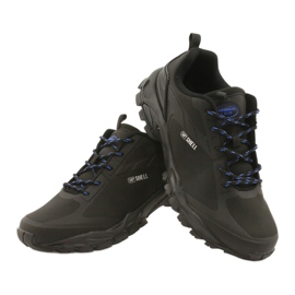 American Club Sportovní obuv ADI svázaná americká vodotěsná soft-shell HL17 černá modrý 3