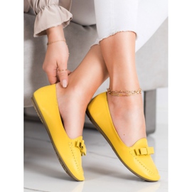 SHELOVET Žlutí páni s eko kůží žlutá 1