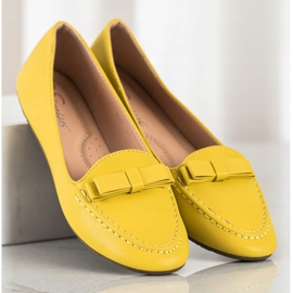 SHELOVET Žlutí páni s eko kůží žlutá 2