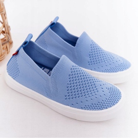 Dětské nazouvací tenisky Big Star HH374108 modré modrý 2