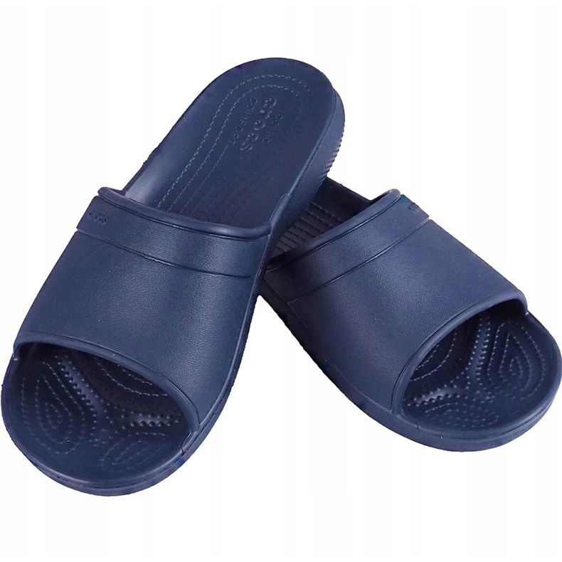 Dětské pantofle Crocs Classic Slide pro děti 204981 410 námořnická modrá 1