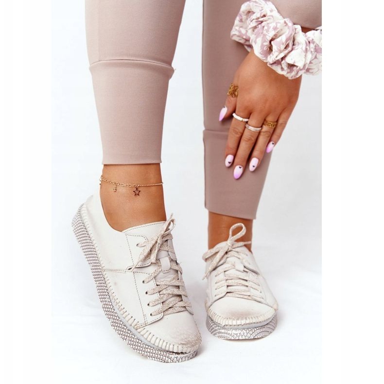 Dámské kožené boty Maciejka 05054-25 Golden zlatý 2 Dámské kožené boty Maciejka 05054-25 Golden zlatý 2