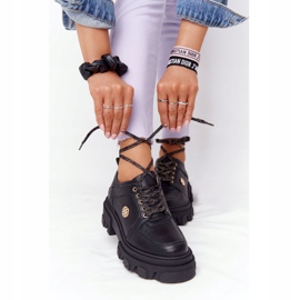 Lewski Shoes Kožené boty Oxfords Lewski 3011-0 černé černá 1