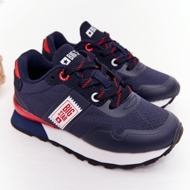 Dětská sportovní obuv Memory Foam Big Star HH374171 Navy Blue modrý 2